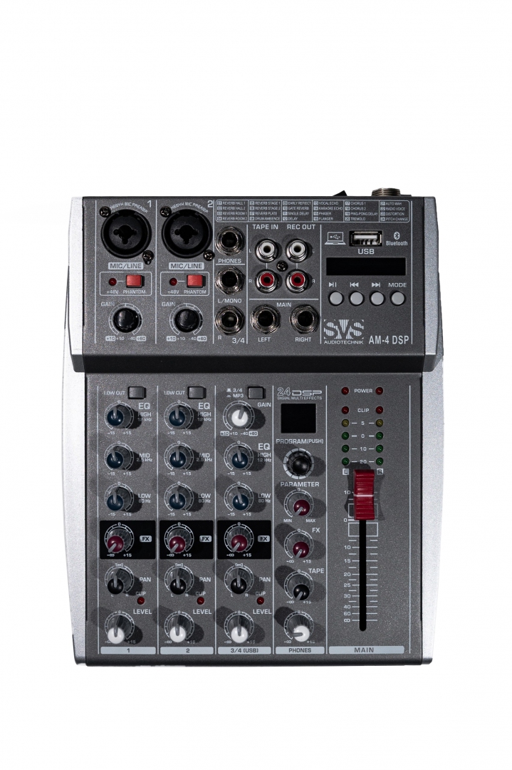 SVS Audiotechnik mixers AM-4 DSP Аналоговый микшерный пульт, 4-канала в Красноярском крае