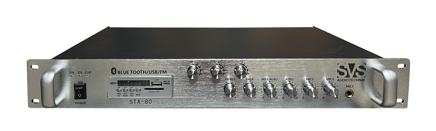 SVS Audiotechnik STA-80 Микшер-усилитель для систем Public Address в Красноярском крае