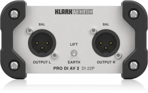 Klark Teknik DI 22P пассивный стерео директ-бокс в Красноярском крае